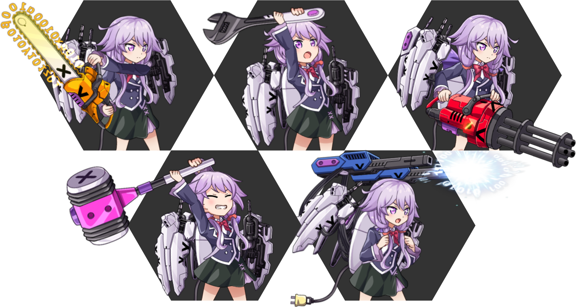 5 Weapon Types Images